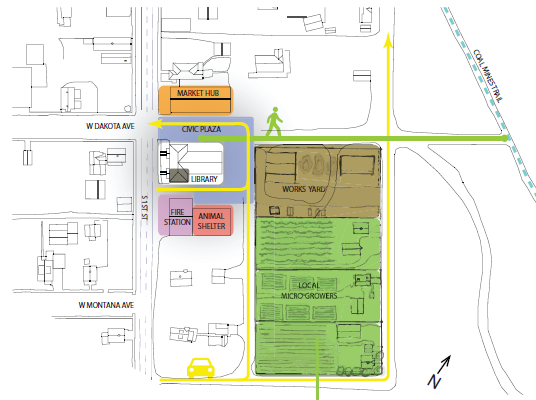 Roslyn Civic Campus plan